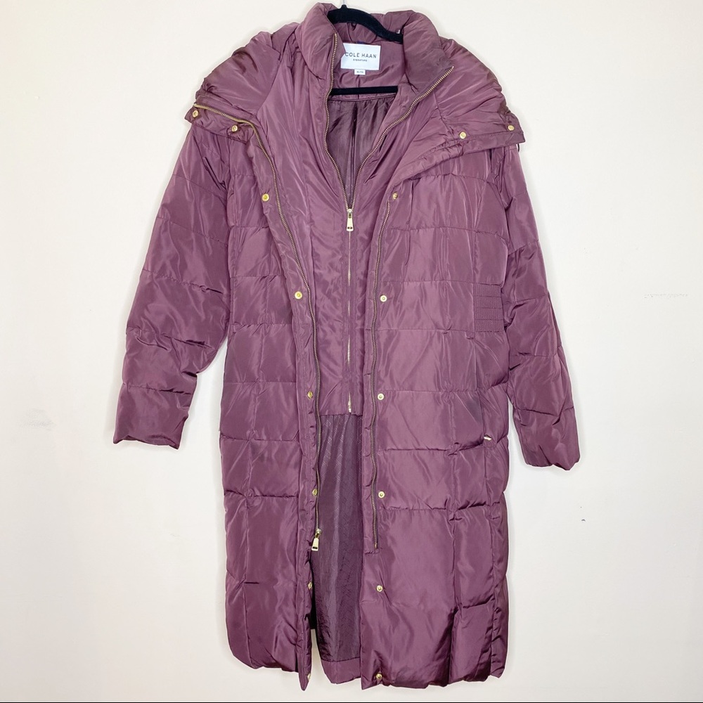 {Cole Haan} Taffeta down coat